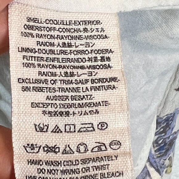 Free People Dress Peasant Cottagecore Boho Blue XS - Picture 11 of 12